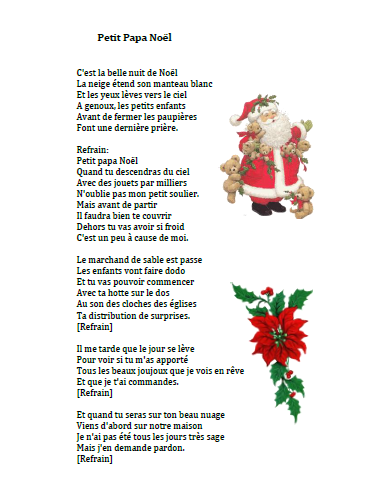 Новогодние Песня Поздравления С Французскими Словами