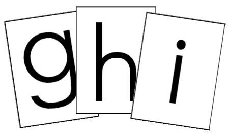 Alphabet minuscule script