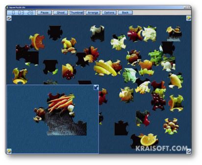Réaliser des puzzles en ligne avec Jigsaw Puzzle Lite