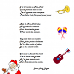 comptine j'ai demandé au père Noël
