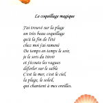 poésie le coquillage magique