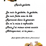 Comptine roule galette