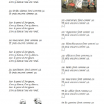 image chanson sur le pont d'avignon