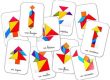 24 modèles Tangram - objets divers