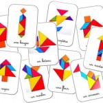 24 modèles Tangram - objets divers