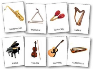 Référentiel d'images instruments de musique