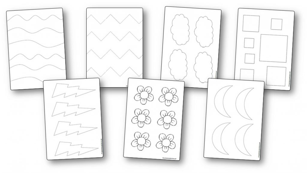 l'activité de découpage en maternelle ps, ms, gs à imprimer