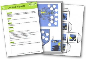 Jeu mathématiques Les trois brigands