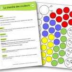 Jeu "La chenille des couleurs"