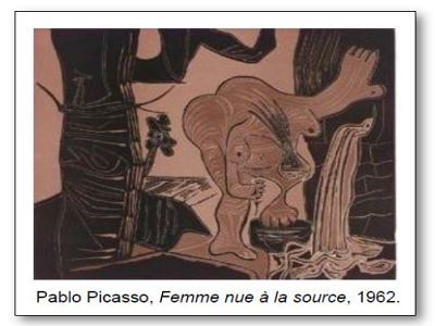 Pablo Picasso Femme nue à la source
