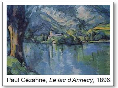 Paul Cézanne Le lac d'Annecy