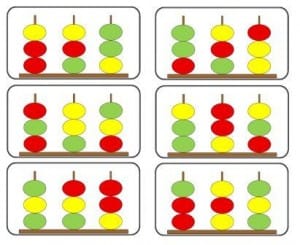 Dessin cartes-modèles pour abaques