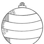 Termine les décorations de la boule de Noël