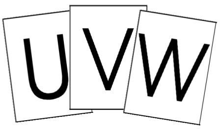 Alphabet majuscule script