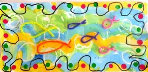 Production sur le thème des poissons