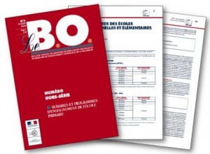 Horaires et programmes d'enseignement de l'école primaire Bulletin officiel du 19 juin 2008