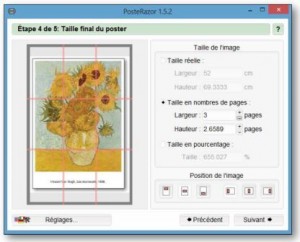 Lien vers le logiciel pour fabriquer ses propres posters