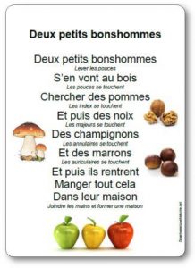 Comptine Deux petits bonshommes