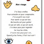 Retrouvez plein de comptines illustrées sur le corps et les cinq sens à imprimer. Comptine illustrée sur les 5 sens Mon visage