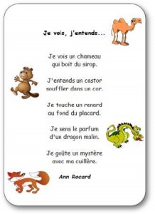 Comptines illustrées sur le corps et les cinq sens à imprimer. Comptine sur les 5 sens Je vois, j'entends