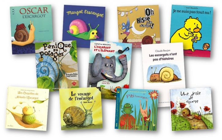Livres escargots