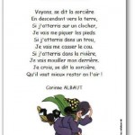 Comptine Points de chute