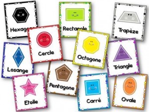 Affichage des formes géométriques, affiche formes géométriques maternelle, affichage formes maternelle, affichage formes géométriques gs, affichage formes géométriques cp