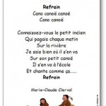 Chanson Canoë Marie-Claude Clerval