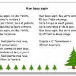 Chanson Mon beau sapin