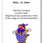 Comptine sur le thème du cirque, Bozo le clown