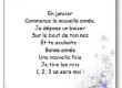 Comptine En janvier commence la nouvelle année