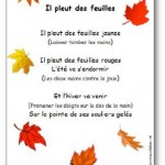Comptine Il pleut des feuilles, Comptine automne Il pleut des feuilles, Comptine maternelle Il pleut des feuilles