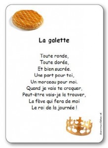 Comptine La galette toute ronde toute dorée