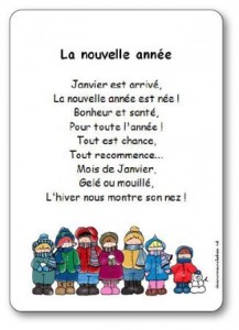 Comptine La nouvelle année