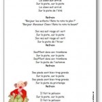 Comptine Le clown des saisons