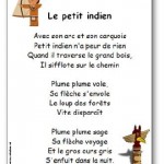 Comptine Le petit indien