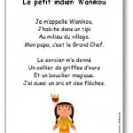 Comptine Le petit indien Wanikou