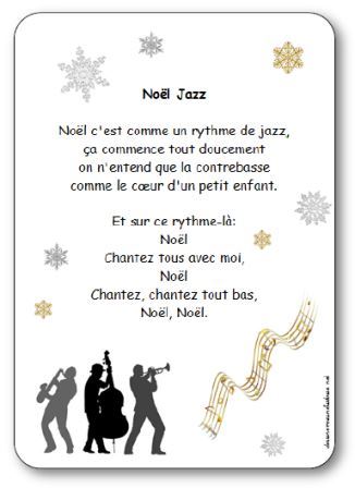Comptine Noël Jazz