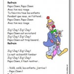 Comptine Papa clown