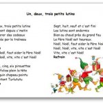 Comptine Un Deux Trois petits lutins
