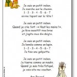 Comptine Un petit indien Ann Rocard