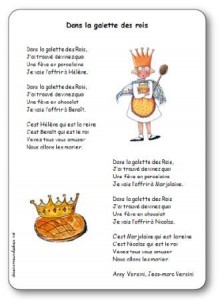 Dans la galette des rois de Versini
