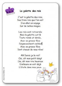 Comptine La galette des rois (rois mages)