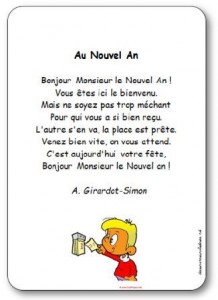 Poésie Au Nouvel An Girardot Simon