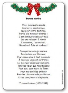 Poésie Bonne année Tristan Derème