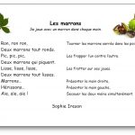 Les marrons de Sophie Ireson