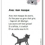 Comptine Avec mon masque