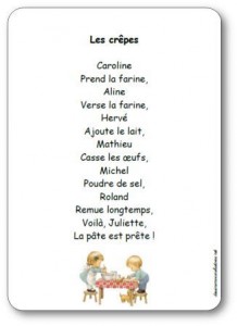 Chansons Comptines Et Poesies Sur La Chandeleur En Maternelle