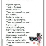 Comptine Tu ne me reconnaîtras pas