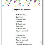 Comptine du carnaval